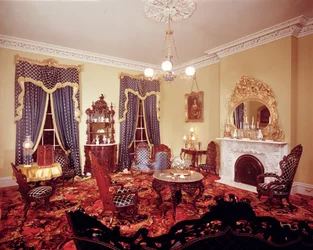 Wnętrze w stylu Beltera (1850-60)
